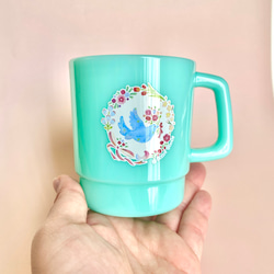 プラコップ (プラスチックマグカップ)《Flower gift》 5枚目の画像