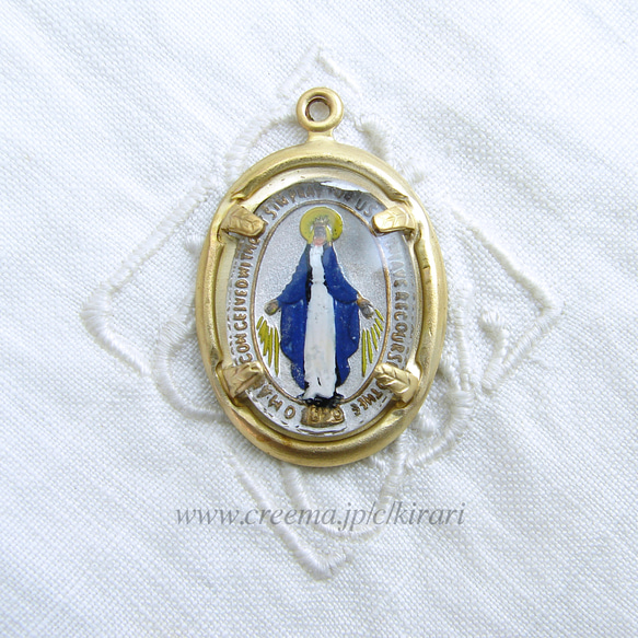 インタリオカボション~ Virgin Mary ~ Small ~ 石座のオプション有り 3枚目の画像