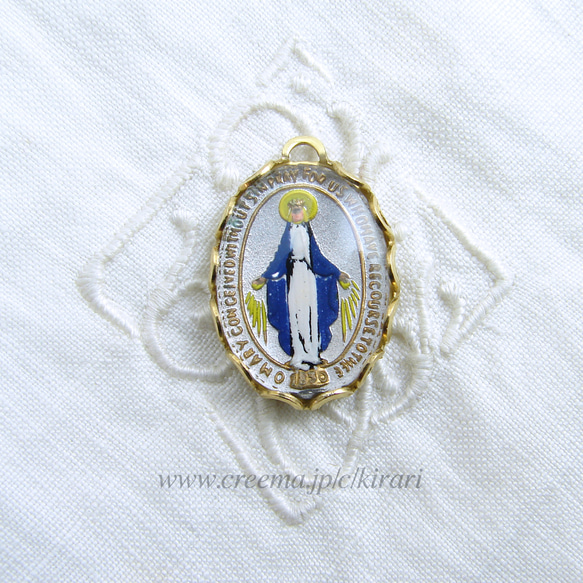 インタリオカボション~ Virgin Mary ~ Small ~ 石座のオプション有り 2枚目の画像
