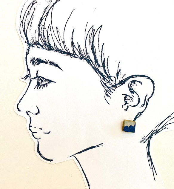 非穿孔耳環“coppa de Earring” 第5張的照片