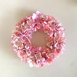 残り1点◆wreath of cherry blossoms 桜のリース　春の新作 1枚目の画像