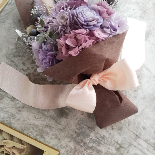 Swag bouquet ＜sirosumire＞＊スワッグ＊春＊ブーケ＊スプリング