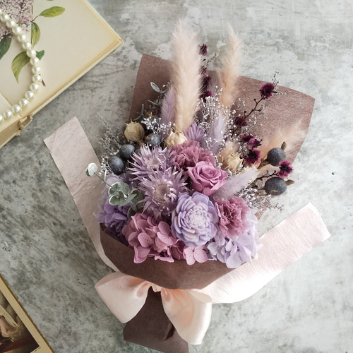 Swag bouquet ＜sirosumire＞＊スワッグ＊春＊ブーケ＊スプリング