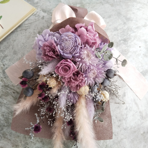 Swag bouquet ＜sirosumire＞＊スワッグ＊春＊ブーケ＊スプリング