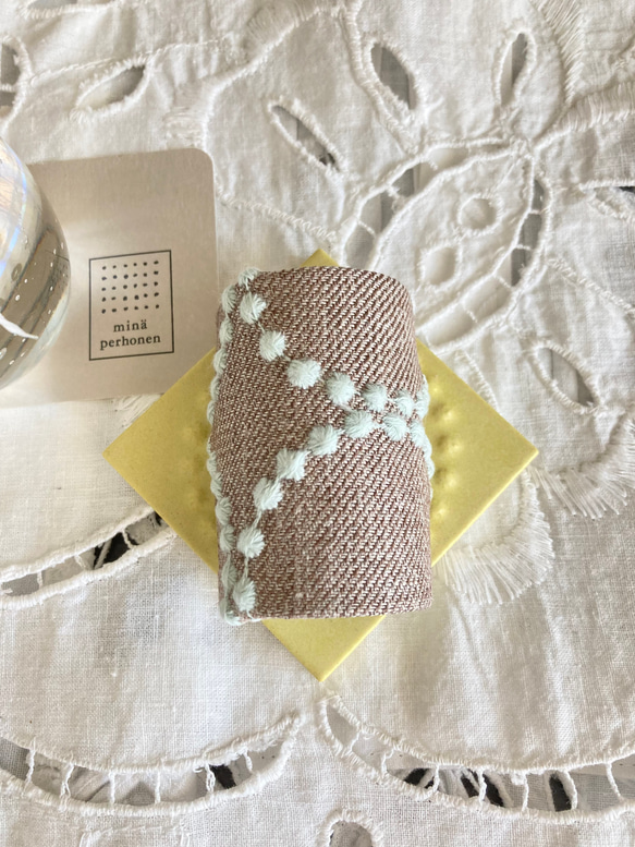 ミナペルホネン tambourine ♡ ロングポニーフック ヘアピアス ポニー