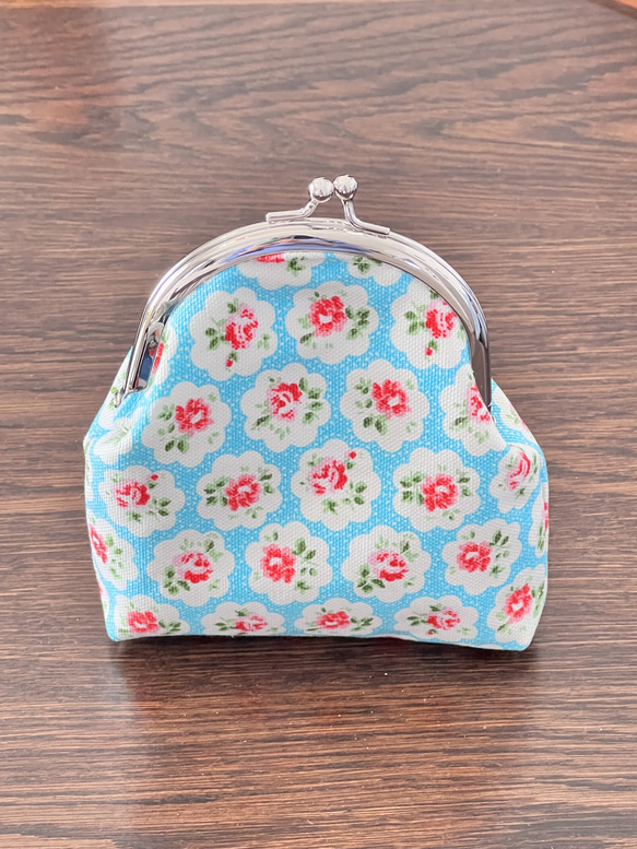 キャスキッドソン がま口財布 プロバンスローズ がま口 手芸作家  