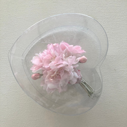 【春限定】八重桜の布花コサージュ 4枚目の画像