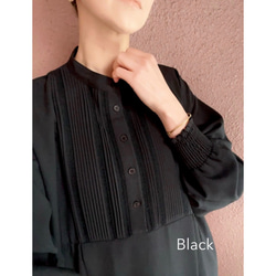 RATA❤️兩種顏色可選❤️一件式設計❤️優雅休閒的成人連身裙❤️褶襉和蓬鬆袖子❤️適合日常穿著和特殊場合❤️ 第10張的照片