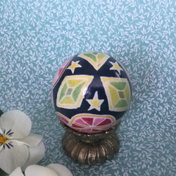 イースターエッグ(PYSANKY)  本物の卵です(๑˃̵ᴗ˂̵) 8枚目の画像