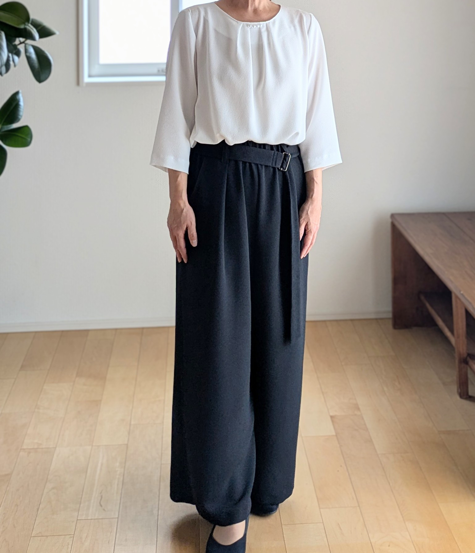 ✿二越ちりめん✿洗える綺麗めフォーマルパンツ✿　　卒業式　入学式 9,490円