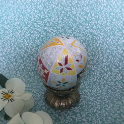 イースターエッグ(PYSANKY)  本物の卵です(๑˃̵ᴗ˂̵) 8枚目の画像