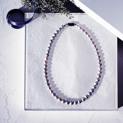 ☆銀珍珠（淡水珍珠）項鍊~Ginka 第3張的照片