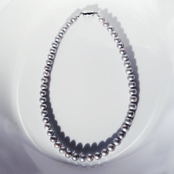 ☆銀珍珠（淡水珍珠）項鍊~Ginka 第1張的照片