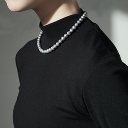 ☆銀珍珠（淡水珍珠）項鍊~Ginka 第4張的照片