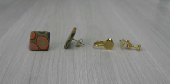 Boho style earrings 3枚目の画像