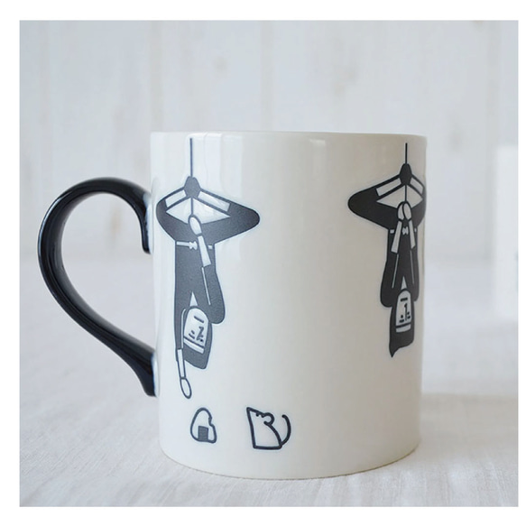 忍者デザイン マグカップ 4個セット 忍者デザイン マグカップ 4個セット 忍者デザイン マグカップ 4個