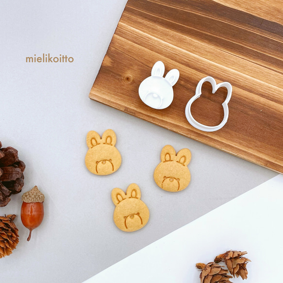 ウサギ クッキーモールド木製製菓型12cm 楽天市場】うさぎ