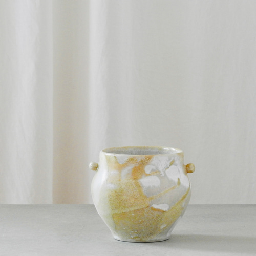 時代 花瓶 陶器 昇龍曇双耳付 処分価格 時代 花瓶 陶器 昇龍曇双耳付 処分価格