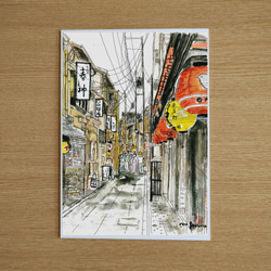 油絵 風景画 南禅寺水路閣 額縁付き 油絵 風景画 南禅寺水路閣 額縁付き