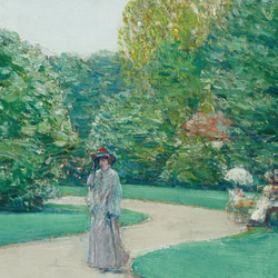 チャイルド・ハッサム Parc Monceau アートポスター 絵画 アートパネル 名画 特大 風景画 AP283 6枚目の画像