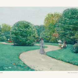 チャイルド・ハッサム Parc Monceau アートポスター 絵画 アートパネル 名画 特大 風景画 AP283 5枚目の画像