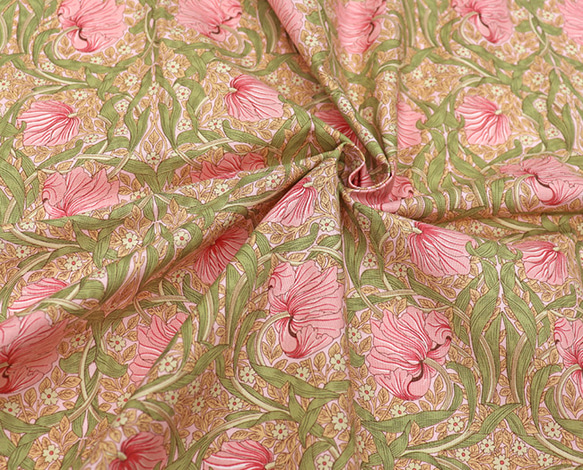 【款式】摩達/針板/Luri Chickweed/William Morris/棉/粉紅玫瑰 第6張的照片