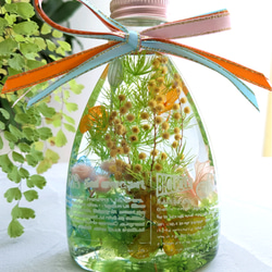 ビタミンカラーの ミモザハーバリウム  プレゼント ホワイトデー 入学祝い  卒業祝い 就職祝い 母の日 3枚目の画像