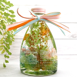 ビタミンカラーの ミモザハーバリウム  プレゼント ホワイトデー 入学祝い  卒業祝い 就職祝い 母の日 2枚目の画像