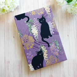 ハチワレ猫刺繍♡帆布・ブラック・ちょっと大きめシックなトートバッグ ハチワレ猫刺繍♡帆布・ブラック・ちょっと大きめシックなトート