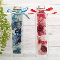 バラのボトルフラワー ハーバリウム プレゼント ギフト シンプル 6枚目の画像