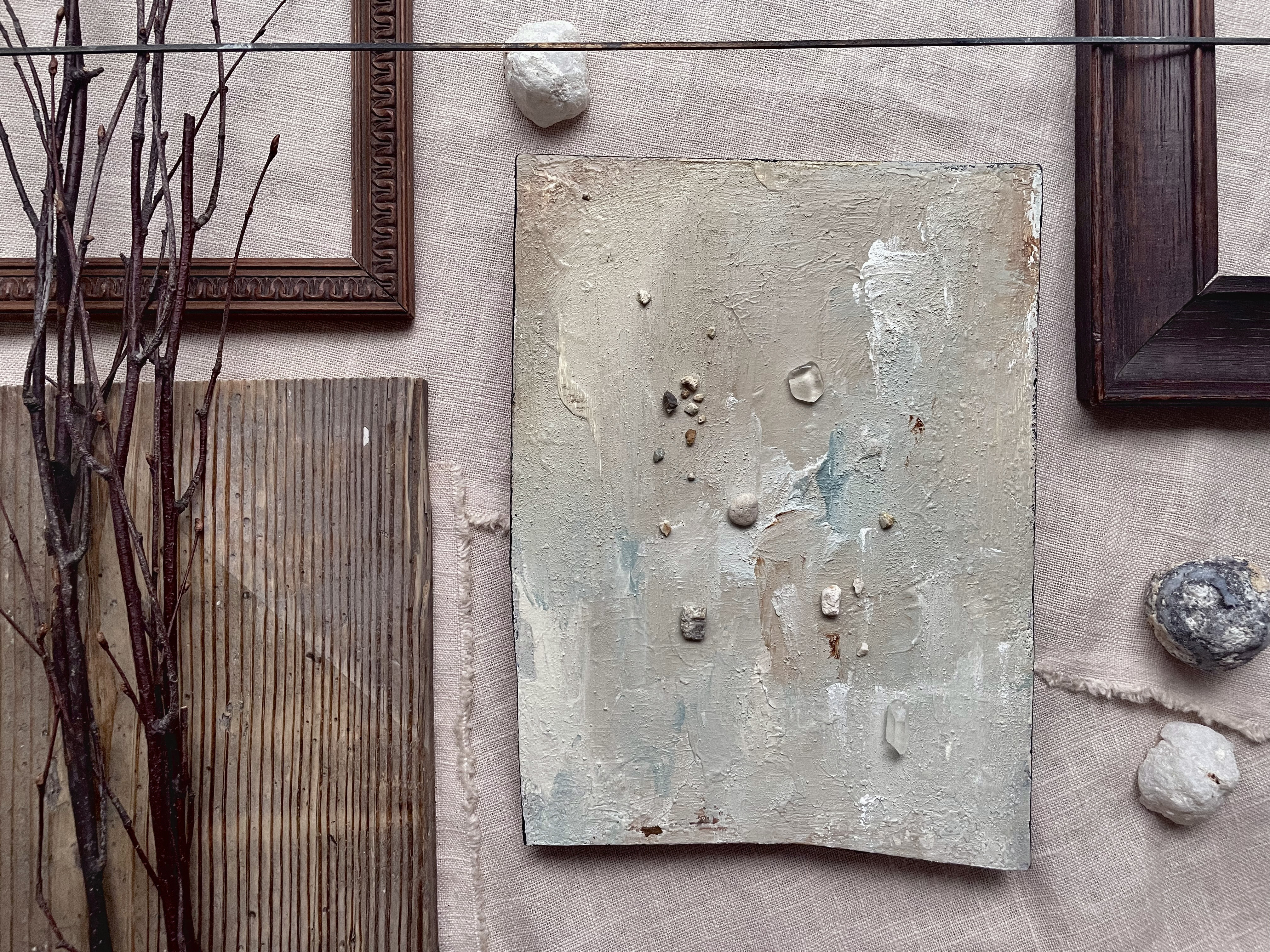 モダンアート絵画ジャパンディオブジェ置物レトロ抽象画店舗什器