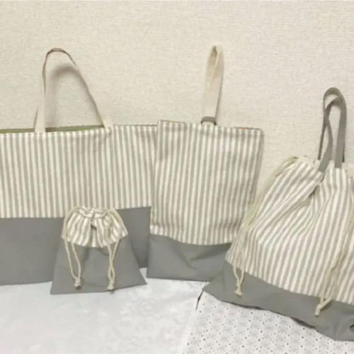 祝開店！大放出セール開催中 入園入学セット レッスンバッグ ＊poq＊ 通販 17291806｜Creema 手提げ・レッスンバッグ・入園グッズ