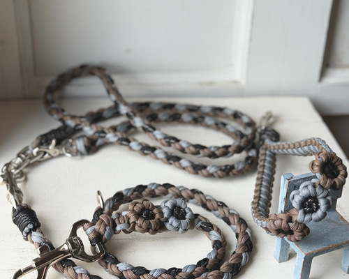 パラコードカフェリード Amazon | PARACORD LEAD パラコードカフェリード（フラワー） (C