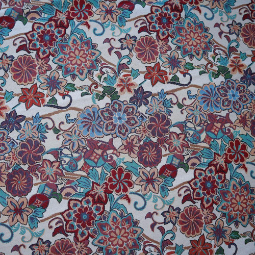 アンティーク調花柄 ゴブラン織り生地 ジャガード織り 生地 Grace's