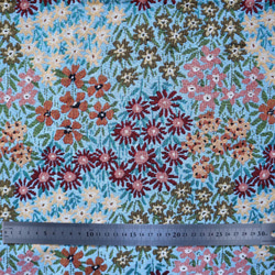 かわいい小花柄  ゴブラン織り生地 ジャガード織り 9枚目の画像
