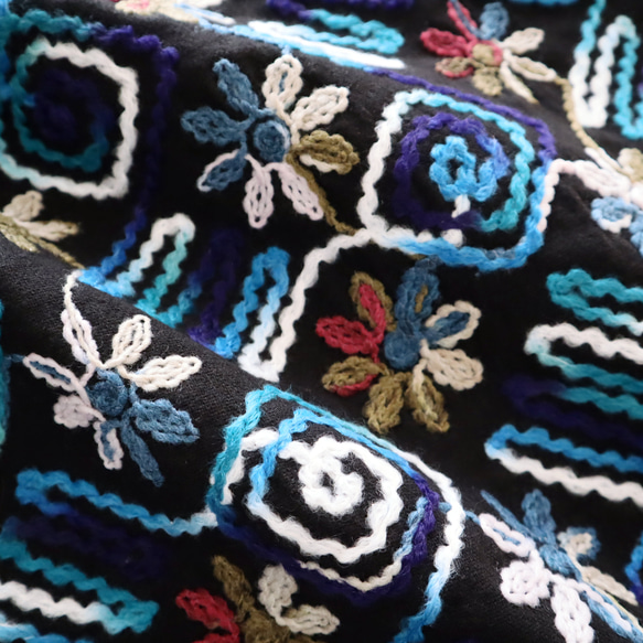 フロントストリート8 ダッフルコート　アステカ柄　オルテガ柄　ネイティブ柄 フロントストリート8 ダッフルコートアステカ柄オルテガ柄