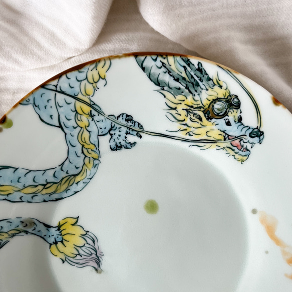 plate.   strawberry and dragon   φ24◆20％off◆ 8枚目の画像