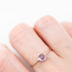 K10 Hanamizuki Ring / Pink Amethyst 5枚目の画像