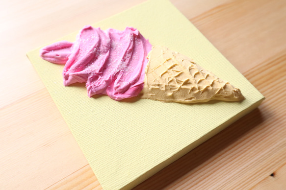 No.018河津桜のアイスクリーム 2枚目の画像