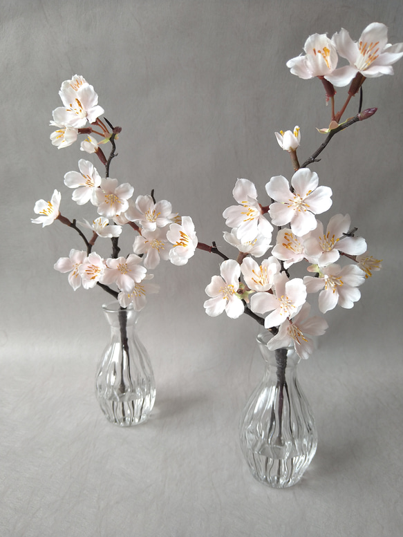 淡雪の桜満開大130cm×6本造花【ハイクオリティ】 淡雪の桜満開大130cm×6本造花【ハイクオリティ】 【公式通販】