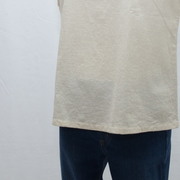 《受注制作》ストンとタンクトップ あづみ野（生成り）C-19 7枚目の画像