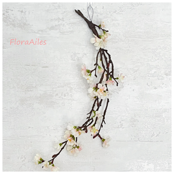 三日月の桜・サクラ・SAKURA♪おウチでお花見♪メッセージカード無料 2枚目の画像