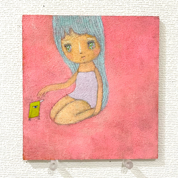 「  気にすんなし。」　　　　　絵画 4枚目の画像