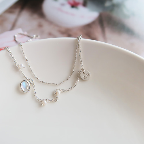 本真珠　ピアス　ブレスレット　オーダー　ムーンストーン　オーダー品　パール 本真珠 ピアス ブレスレット オーダー ムーンストーン オーダー