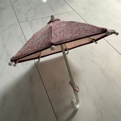 着物リメイクミニチュア傘（正絹） 5枚目の画像