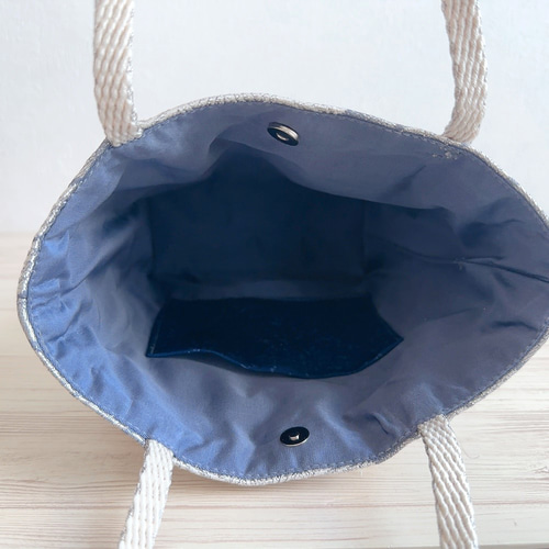 絹の帯と帯締めのバッグ 蜀江花文柄 帯リメイク316 ハンドバッグ Ho