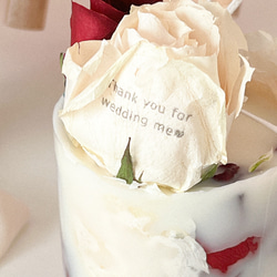 真っ赤なバラ花束【プロポーズの花束保存】アフターブーケanniversary3セット　結婚式ブーケ 8枚目の画像