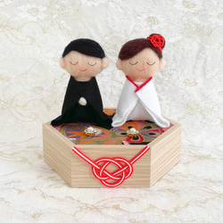 期間限定価格／残り1点／蓋付き・ロック付きで安心♡】新郎新婦の