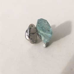 [其中一種] 海藍寶石胸針礦物原石天然石手工配件 (No.2558) 第4張的照片