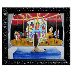 絵画 アクリル画 現代アート インテリア/2点まとめて 絵画 アクリル画 現代アート インテリア/2点まとめて